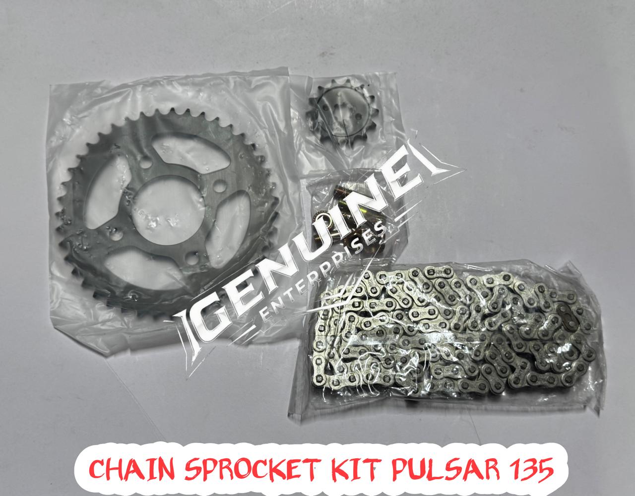 CHAIN SPROCKET KIT - PULSAR 135