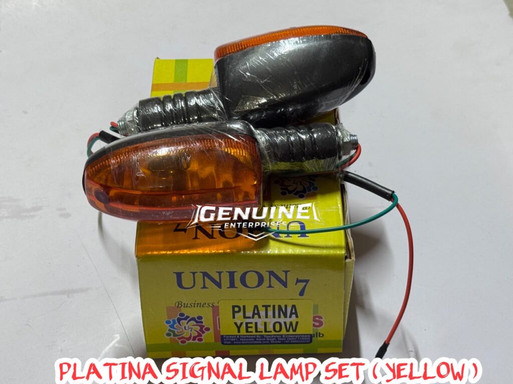 SIGNAL LAMP SET - PLATINA ( YELLOW )