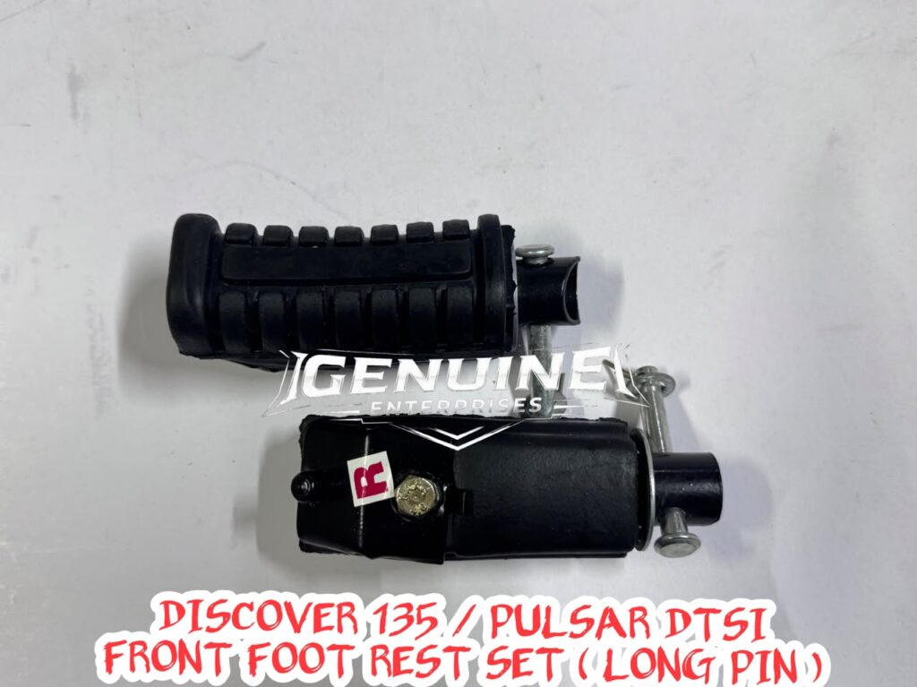 FRONT FOOT REST SET ( LONG PIN ) - DISCOVER 135 / PULSAR 135